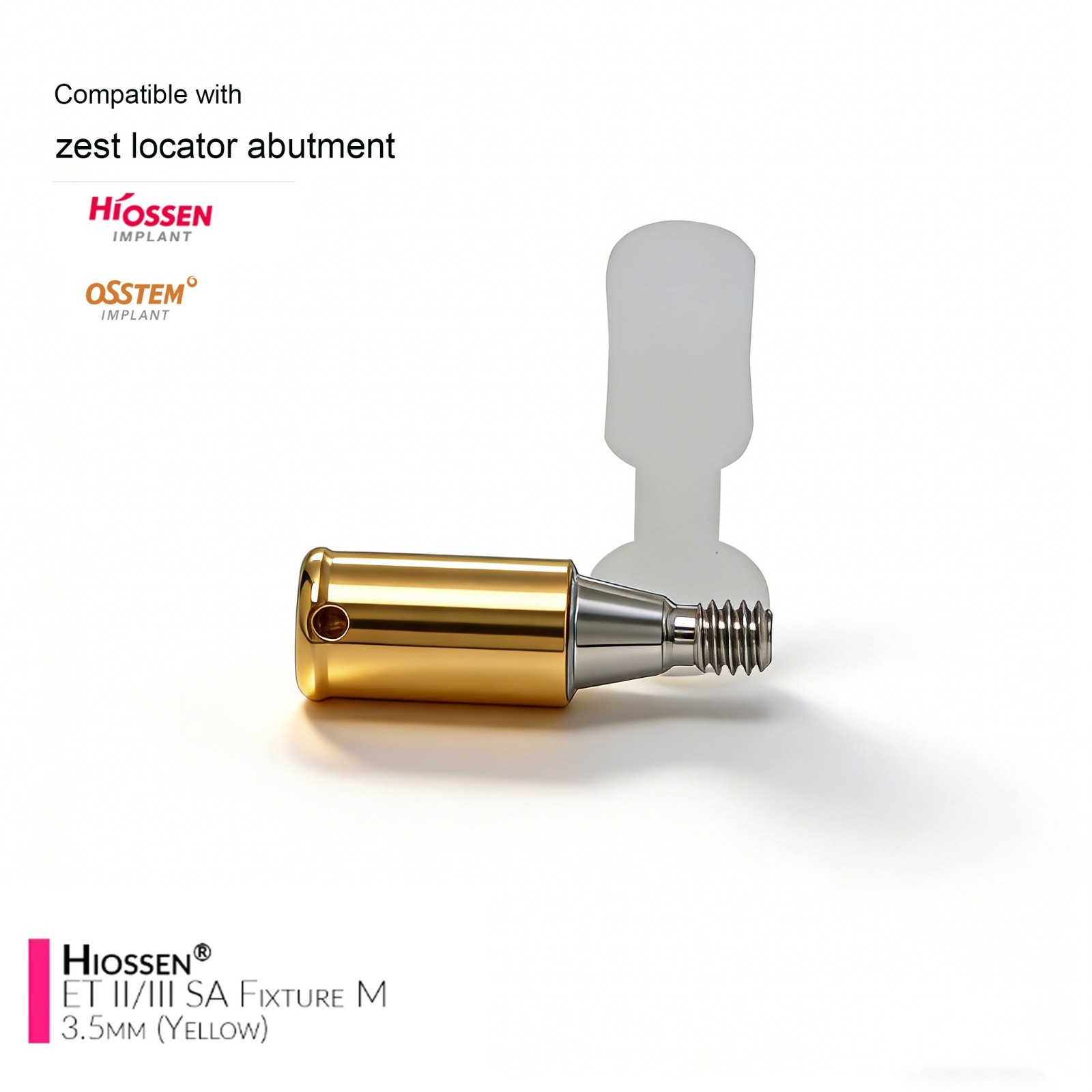 US Dental Ti Overdenture Abutment Anchor Fits Hiossen ET & Zest Locator System