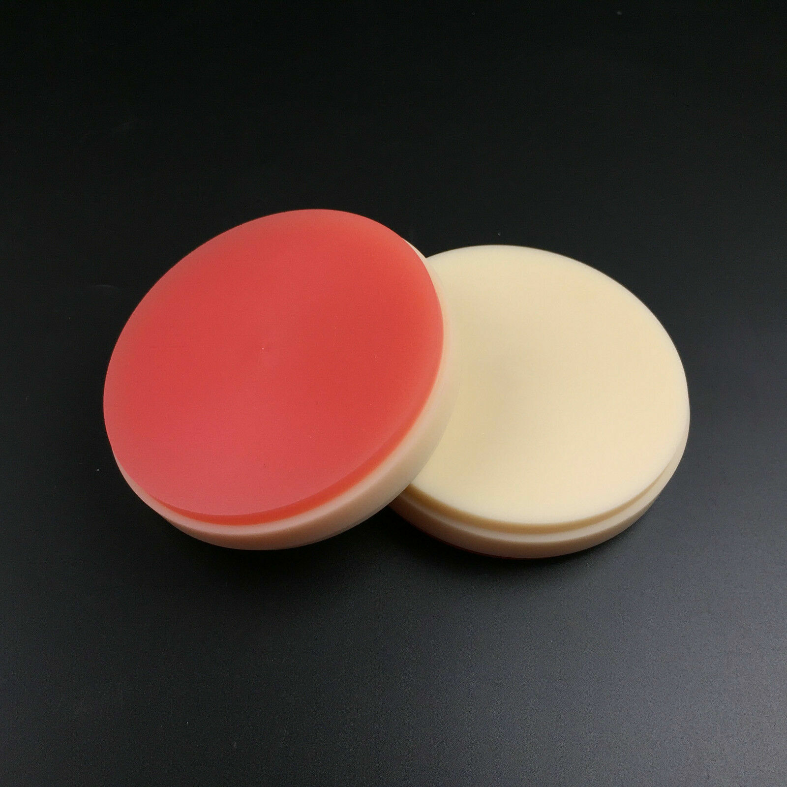 1 Pcs Dental Lab CAD CAM PMMA Block OD98*20mm Two-color PMMA Blocks Disk