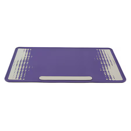 Heathrow Scientific 120507 Lab Mat, Silicone Bnch Protector, Prpl/Gry