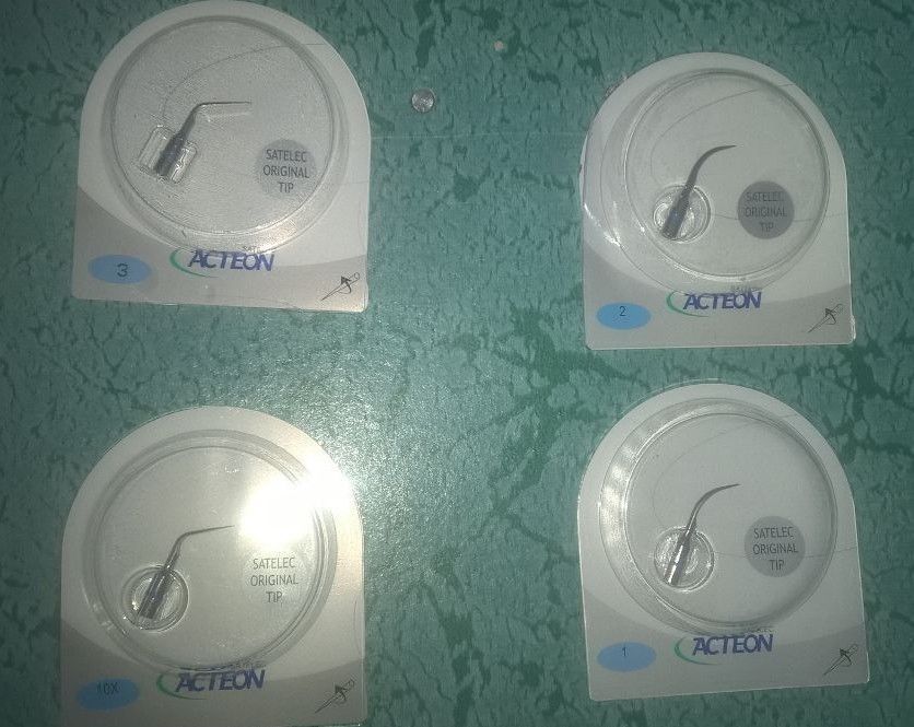 10XSATELEC ACTEON SCALING TIPS Acteon Scalers Tips SIZE (1,2,3,10x)