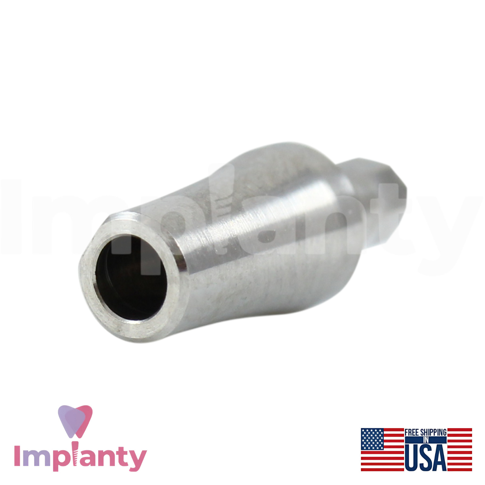 10x GDT Conical Hex 2.25mm Connection Titanium Dental Fixture Set NP Ø3.5mm