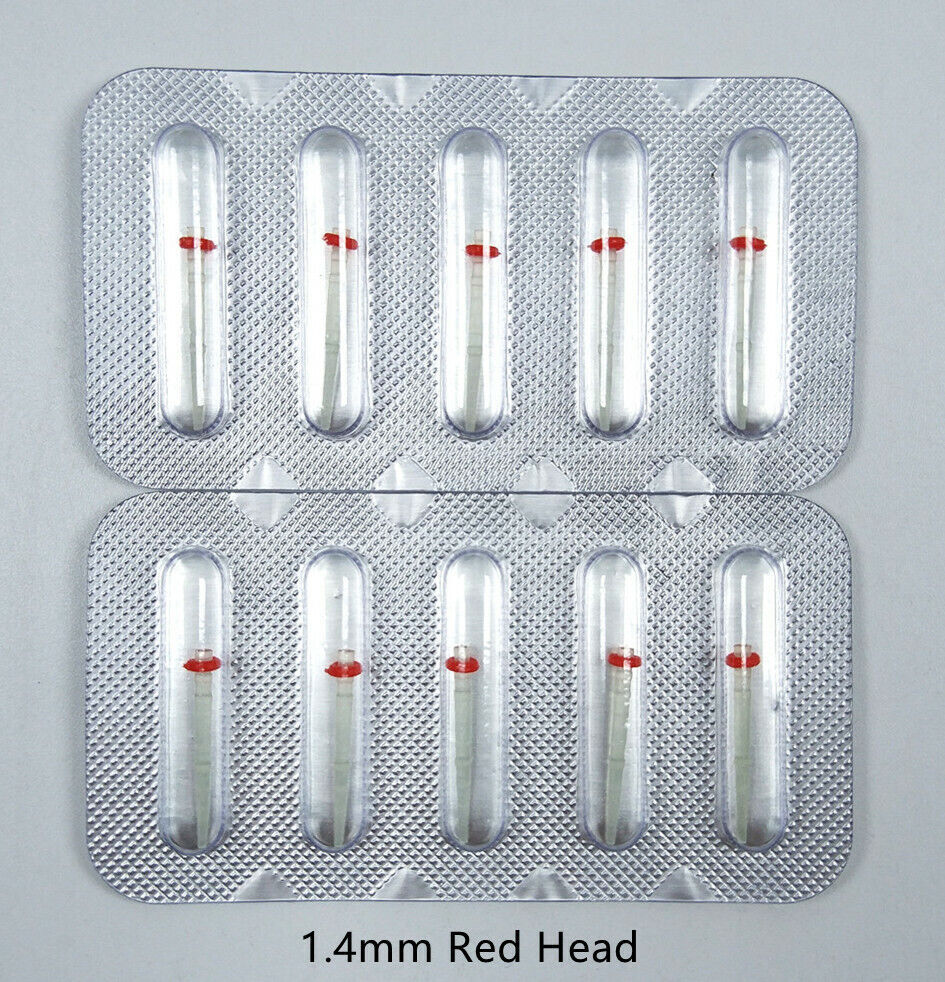 Dental Quartz Screw Fiber Post Slice Root Canal Resin 1.2 1.4 1.6 1.8mm