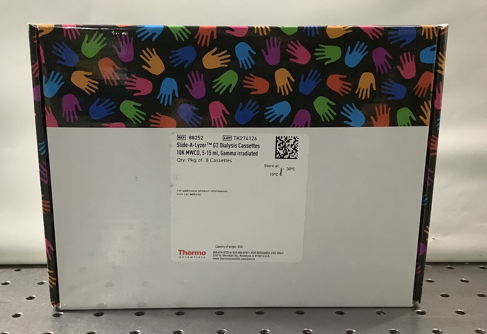 Thermo Scientific Slide A Lyzer G2 Dialysis Cassettes 10K MWCO REF # 88252