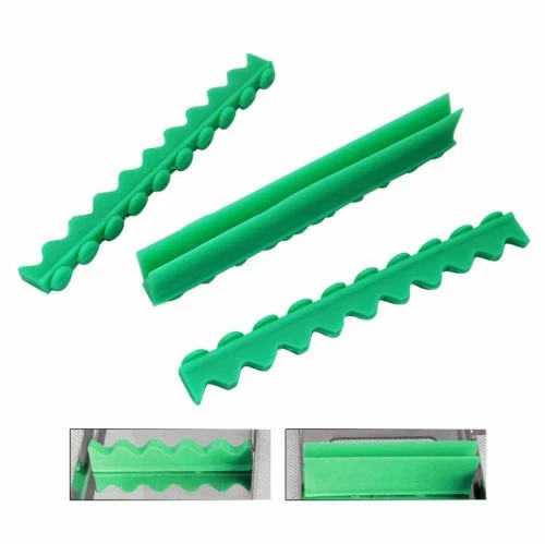 3 Colors Autoclavable Dental Silicone Rubber Elastic Insert Instrument Cassette