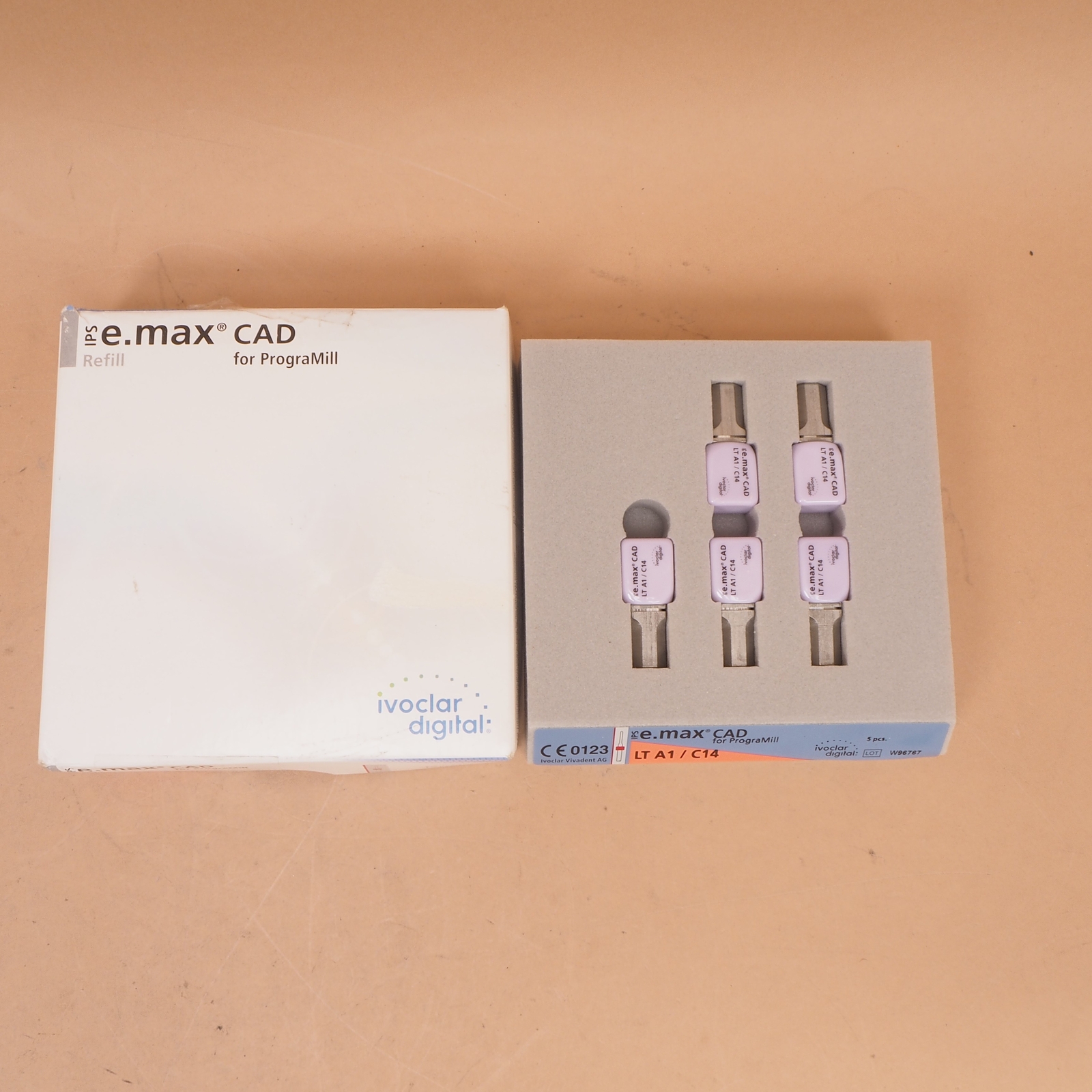 Ivoclar Digital IPS E.Max CAD Refill For PrograMill Refill LT A1 C14 686516