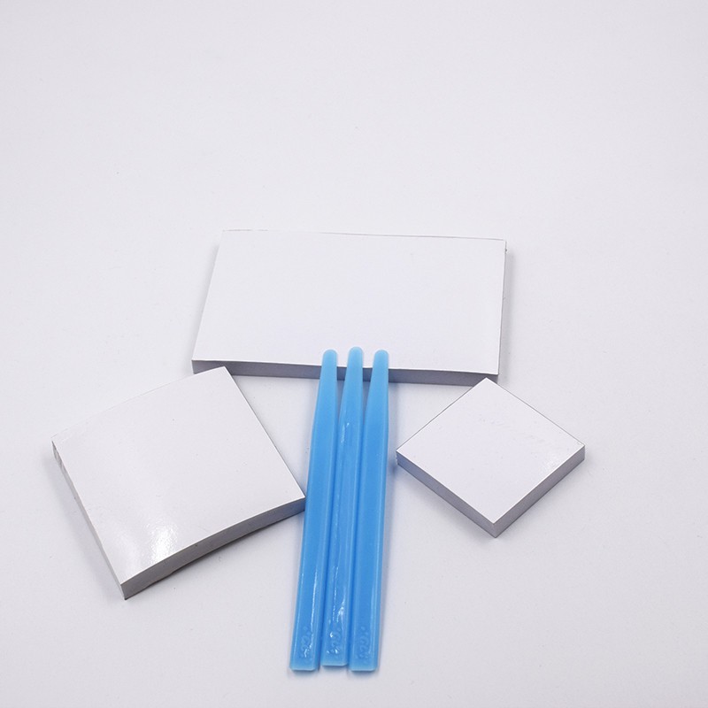5 Set Dental Impression Poly Coated Paper 2 Side S/M/L Sheet+3 Mixing Spatula