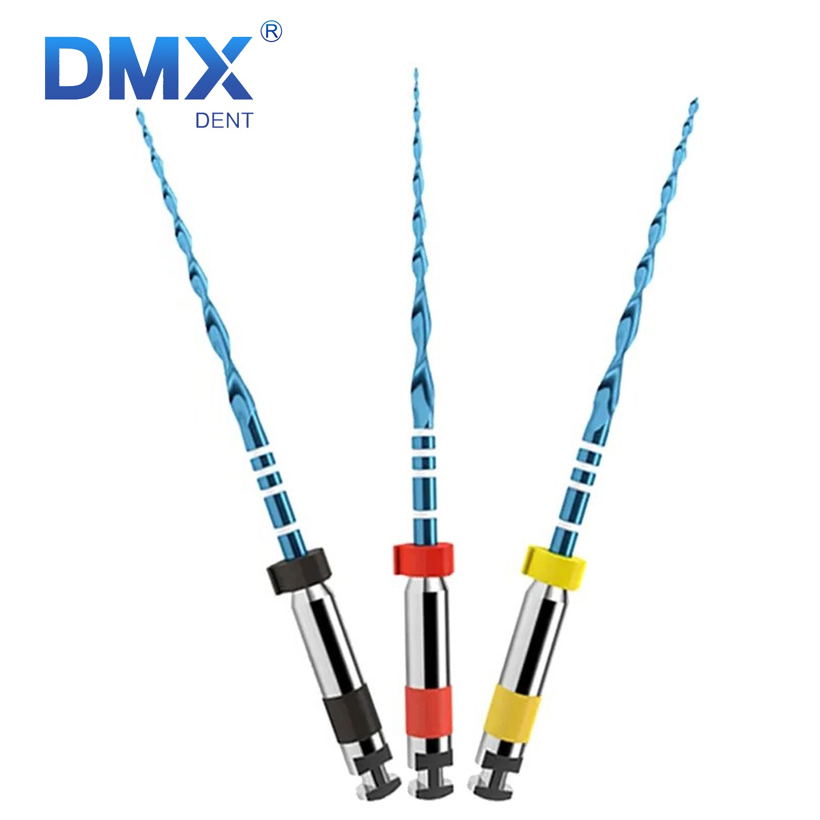 DMXDENT RECIPROC Blue Dental Endo NiTi File 6pcs/set R25/R40/R50 in 21, 25, 31mm