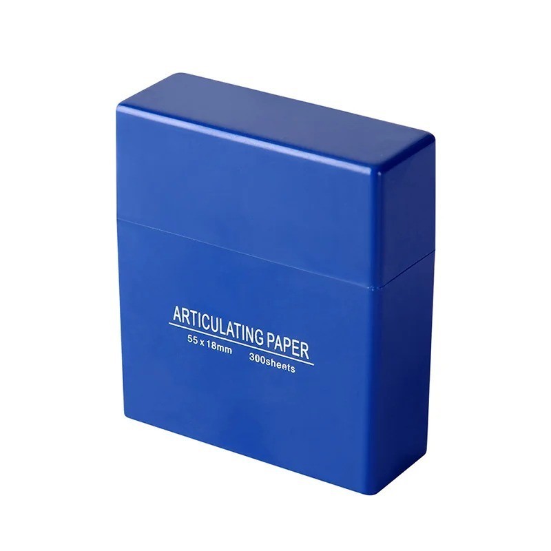 300 Sheets AZDENT Dental Articulating Paper Blue Strips 55×18mm Oral Check