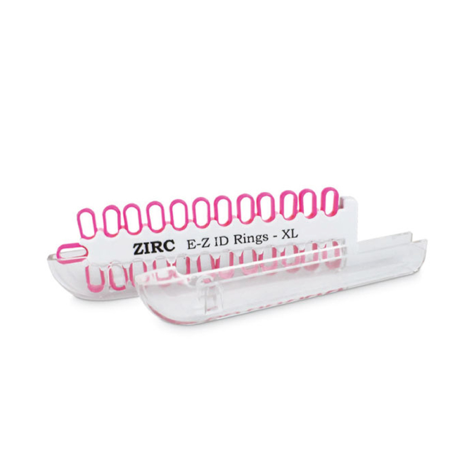 Zirc Dental 70Z000S E-Z ID Instrument Rings XL Neon Pink 25/Pk