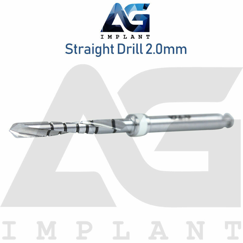 Straight Drill 1.9mm~5.8mm External Irrigation Tool Dental