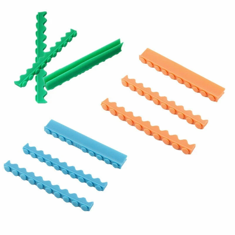 3 Colors Autoclavable Dental Silicone Rubber Elastic Insert Instrument Cassette