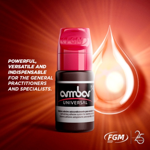 FGM Ambar Universal Bond Light Cure Adhesive System Made in Brazil (Free Ship)