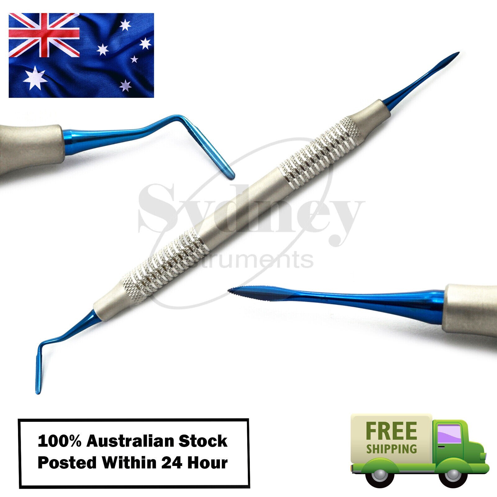 Dental Filling Composite Amalgam Mixing & Implant PT1 & PT2 Tunneling Instrument