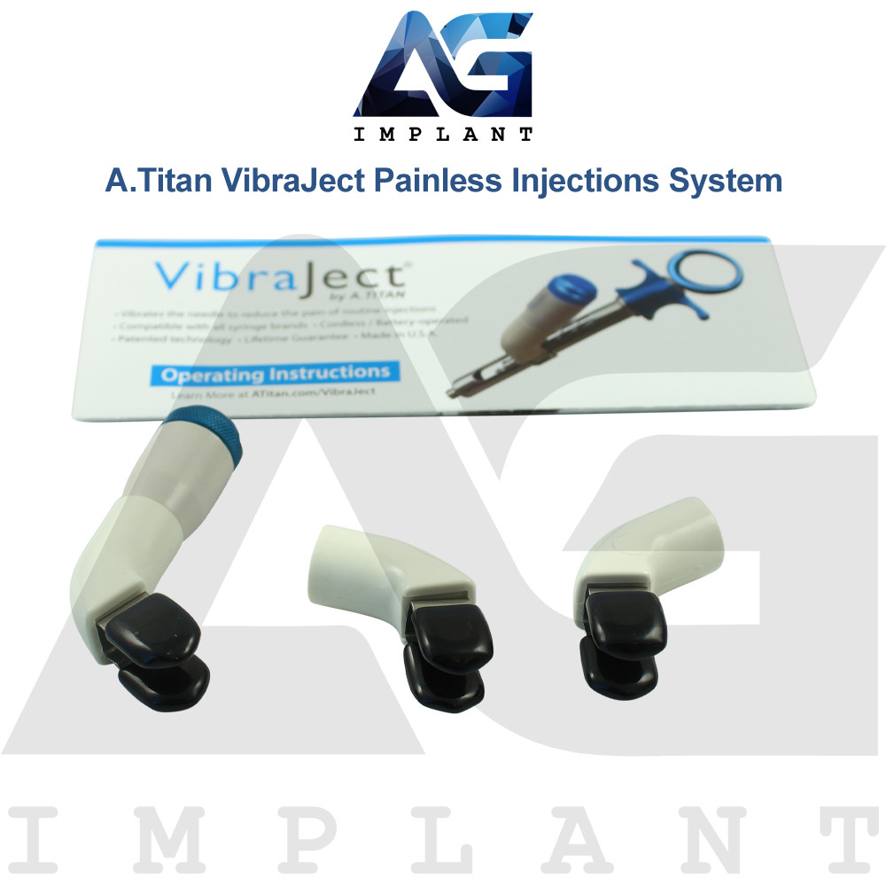 A.Titan VibraJect® Painless Injections Tool System Patented Technology Cordless