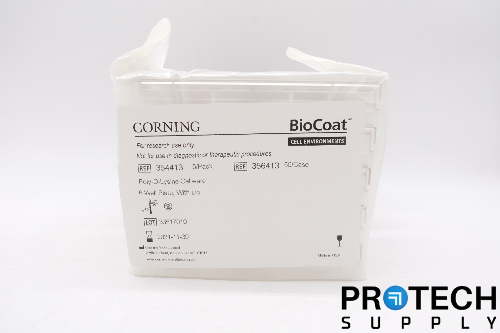 Corning 354413 Biocoat Poly-D-Lysine Cellware NEW with WARRANTY