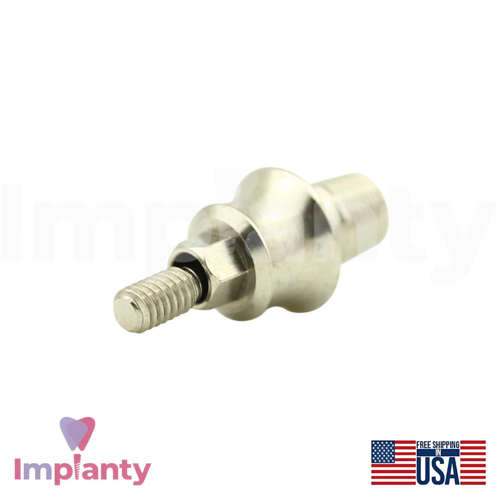 MIS® Compatible Anti-Rotation Ti-Base WP Ø5.7mm Int Hex 2.45mm Connection