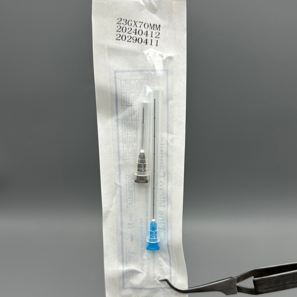 Brand New 5/10/50XDisposable Blunt Cannula with Puncture 18G 50mm-30G 25mm USA