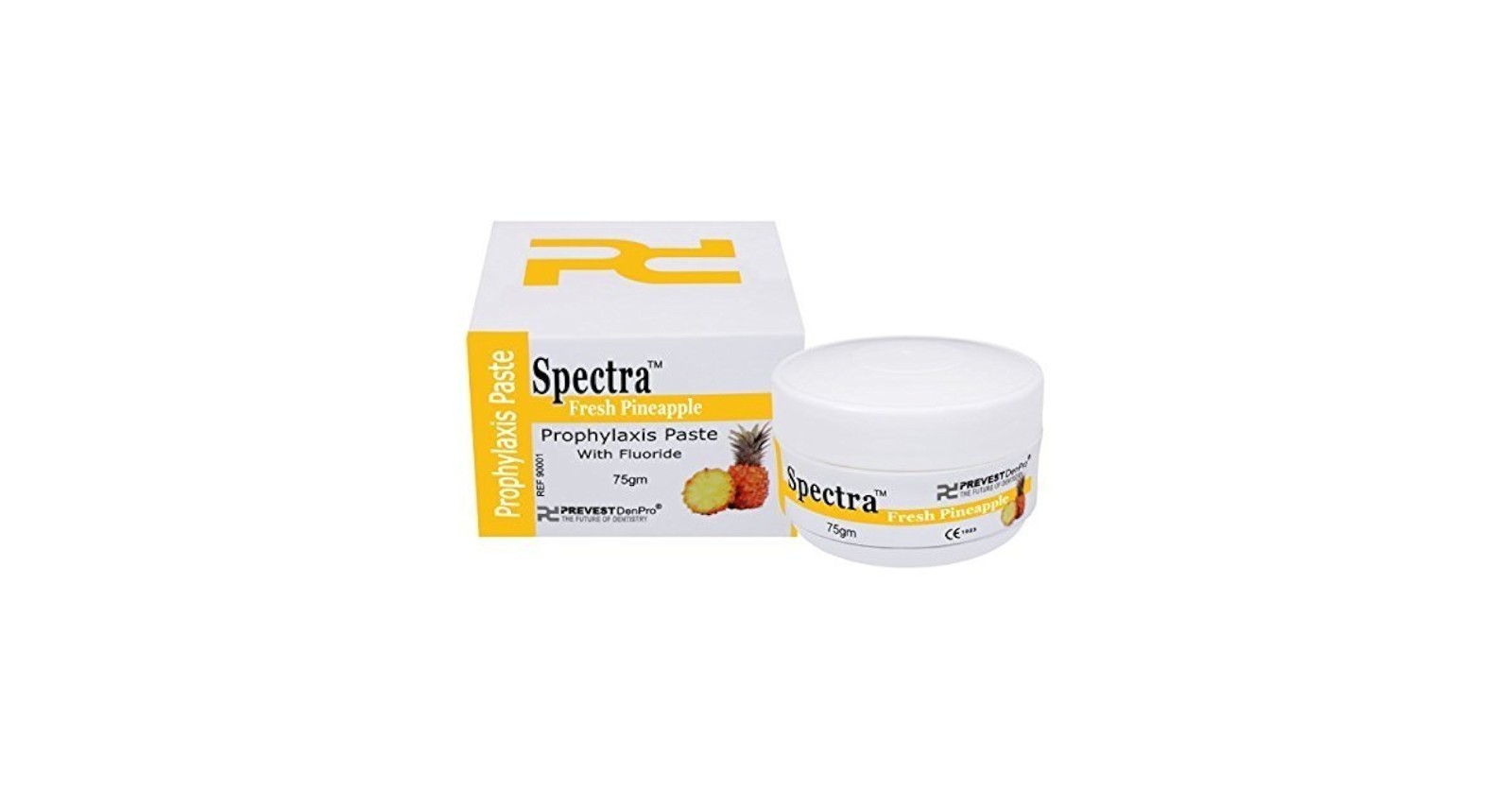 DENTAL PREVEST DENPRO SPECTRA PROPHYAXIS PASTE WITH PINEAPPLE FLUORIDE 75GM