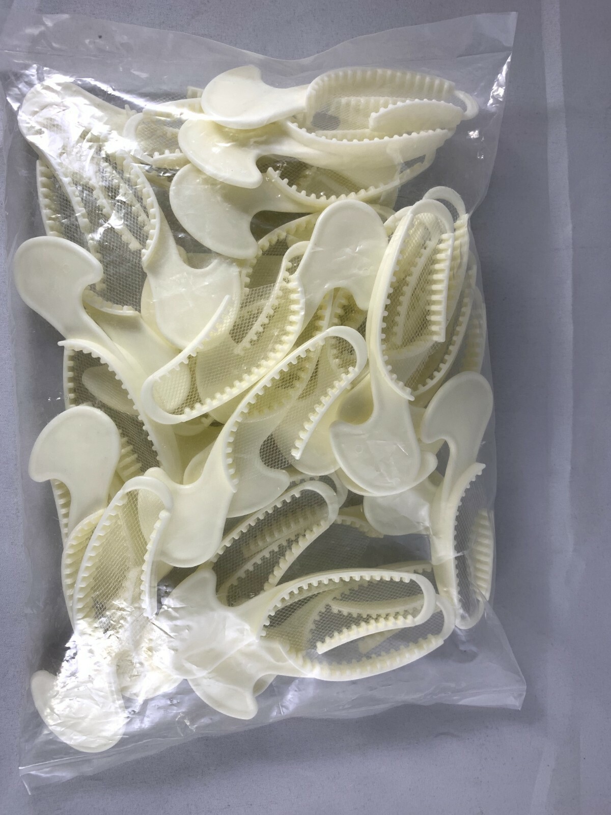 60 PC Full Arch Bite Registration Trays Dental Impression Disposable(Large Full)