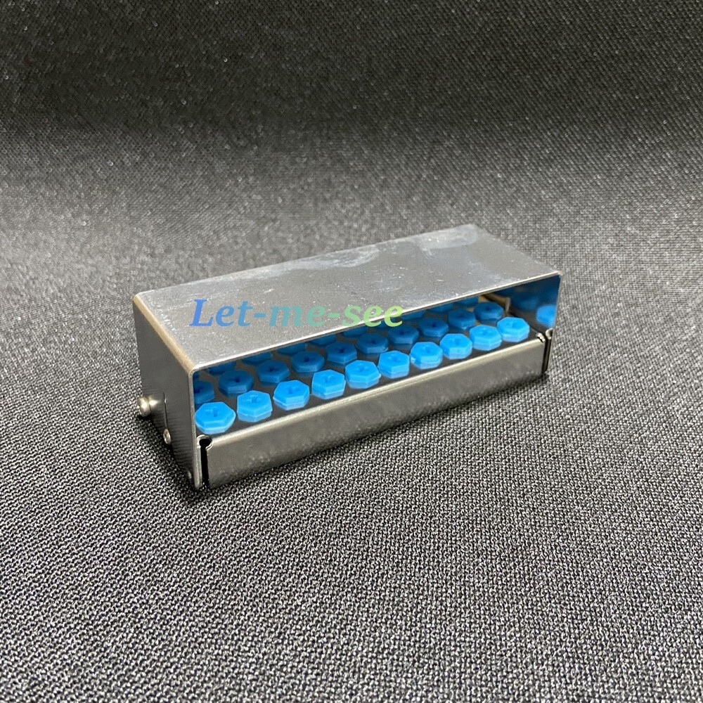 Dental Disinfection Box Implant Drill Burs Organizer Holder Block 8/12/30 Holes