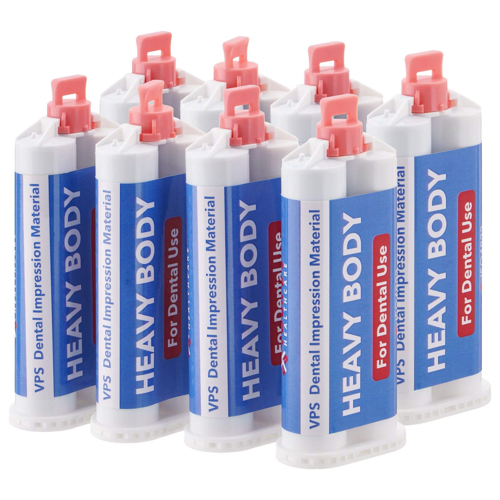 24Pcs Dental Heavy Body Fast Rapid Set Dental Impression Material 50mL VPS PVS