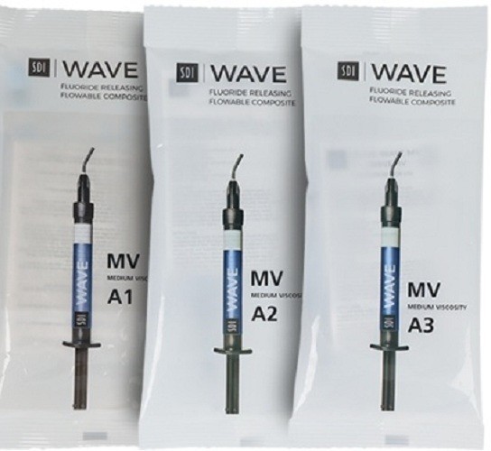 20 Pack SDI Wave MV Dental Fluoride Releasing Flowable Composite 2gm (Free Ship)