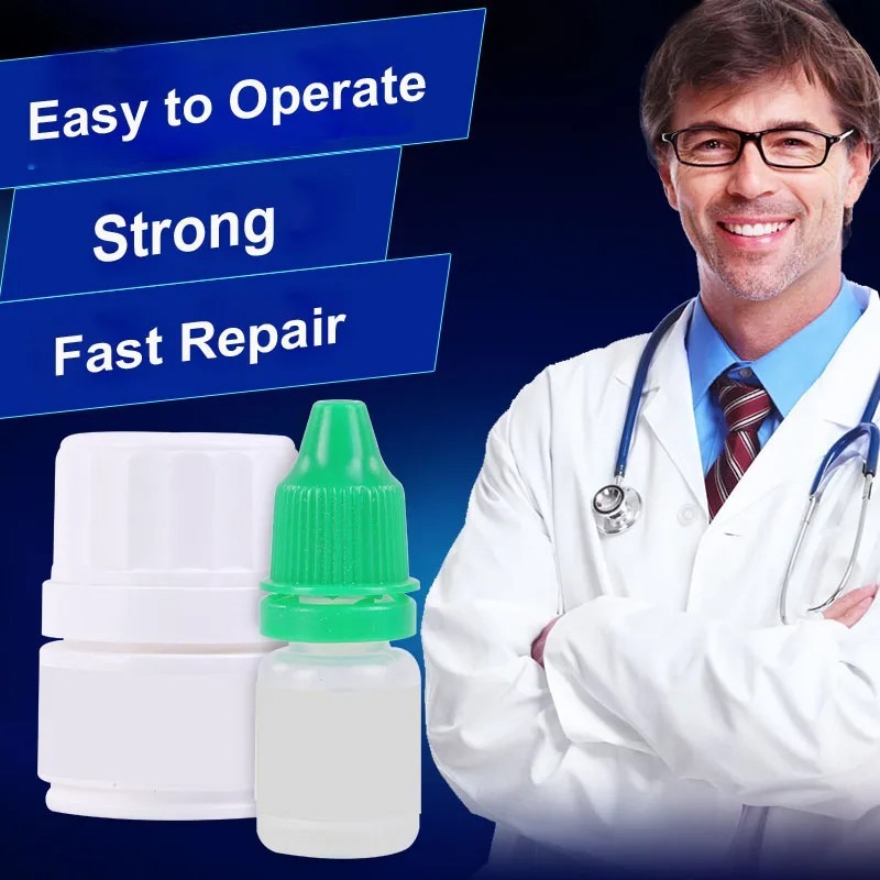 Dental Cement resin glue Tooth Filling Fixation Powder Liquid Zinc Phosphate Set