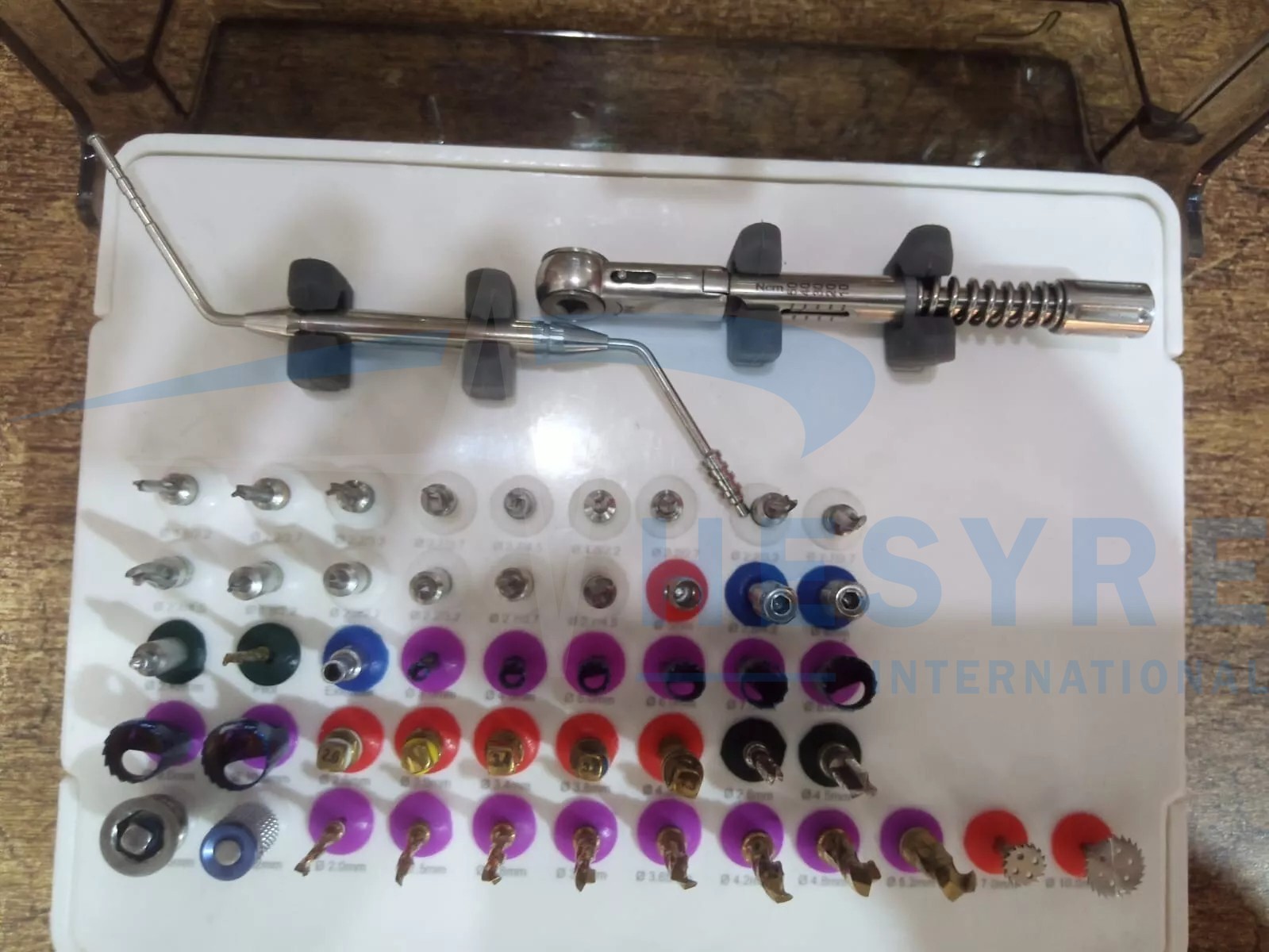 Universal Dental Implant Kit Bone Expander Compression Conical Drills 50pcs