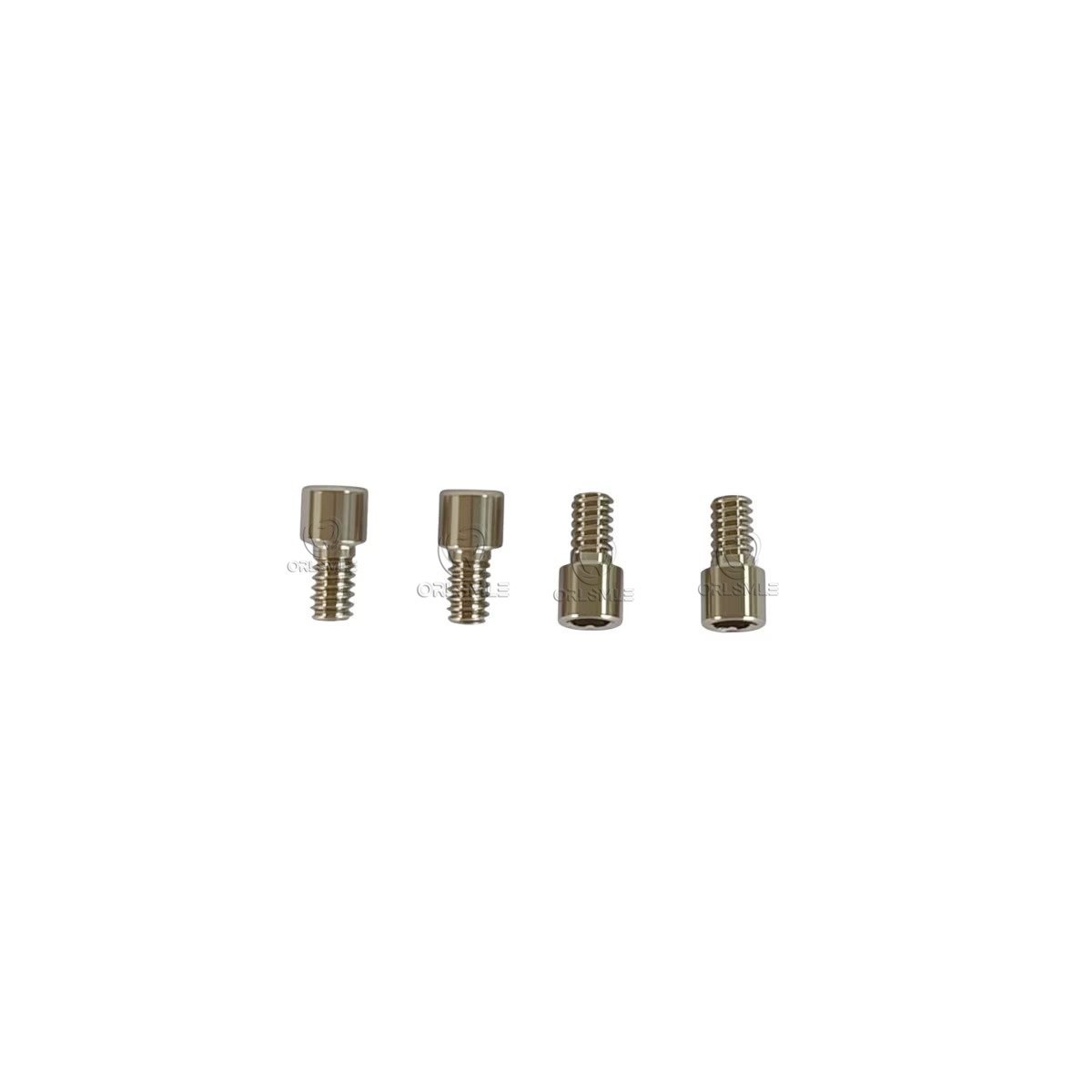 10 pcs Titanium abutment screw MU Ti Screw compatible with Nobel Biocare M1.4