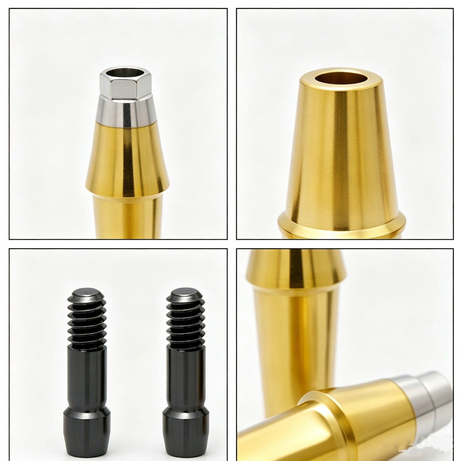 US Dental Titanium Straight & Angled 17°Abutment fit Hiossen ET OSS Prosthetics