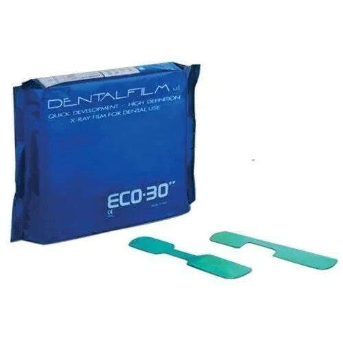 Dentalfilm Eco 30 Self Developing X Ray Film 50pcs for Reliable Dental Imaging