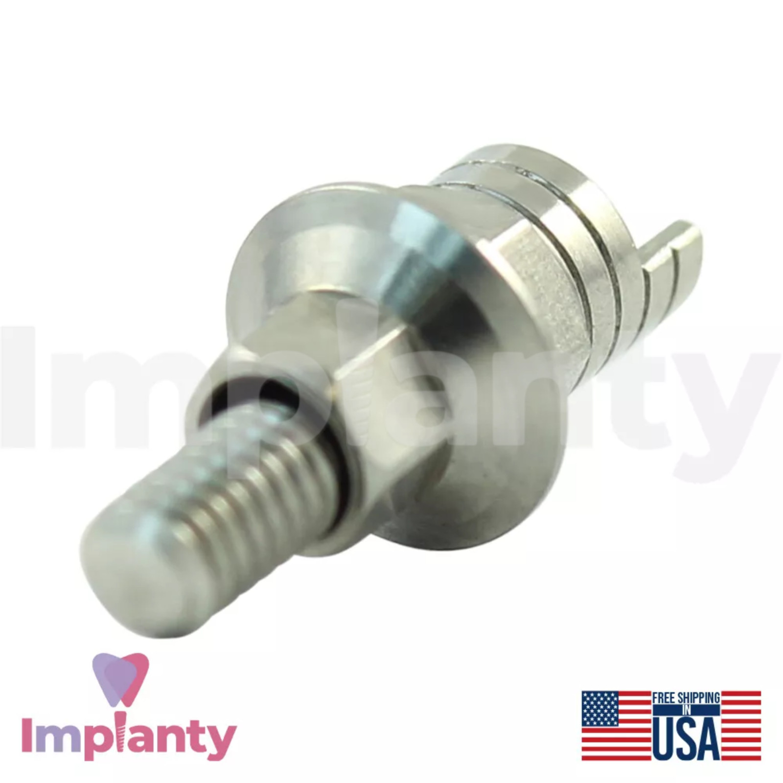 GDT Angulated Anti Rotational Titanium Base Int Hex 2.42mm Dental Lab CAD/CAM