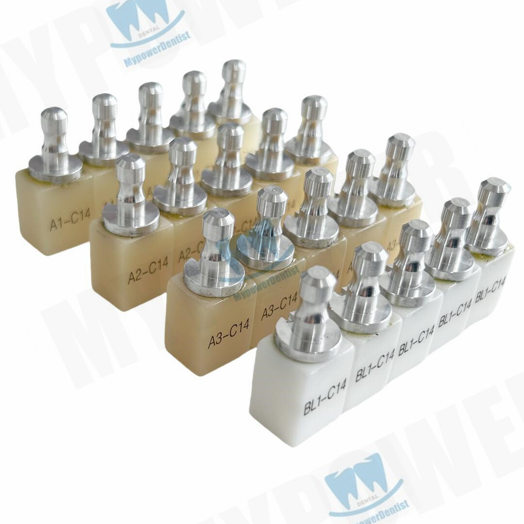 Dental PMMA Block CAM CAD CEREC C14/B40 Block Non Firing Milling Sirona MCXL