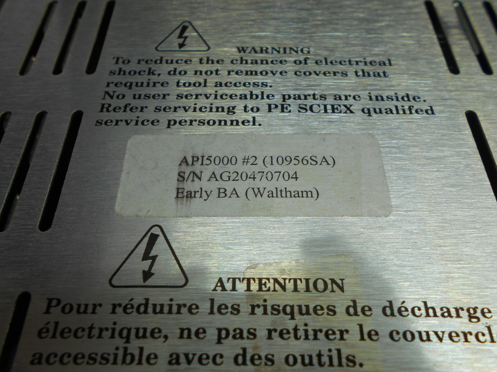 PE SCIEX 230V LINE ADJUSTMENT OPTION POWER SUPPLY UNIT