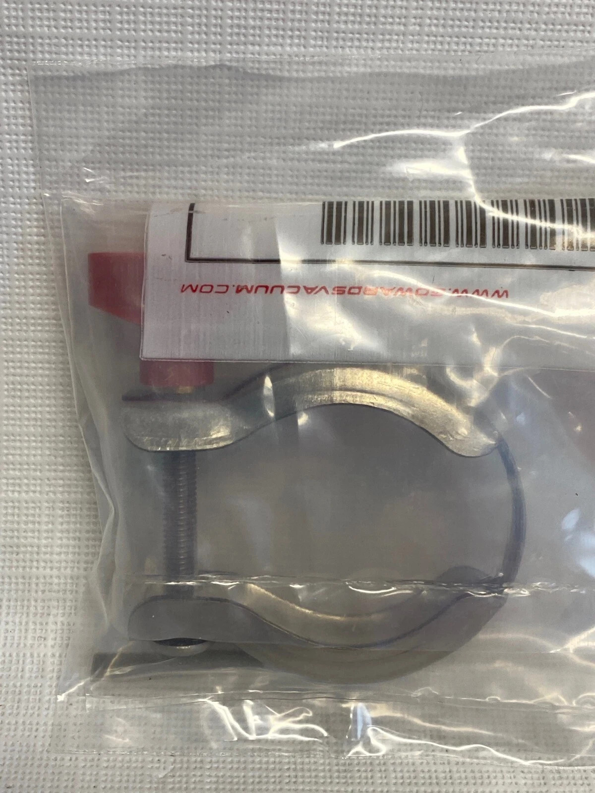 EDWARDS NW25 NW20 Stainless Clamping Ring Red Wing Nut for RV3 Pump C10514401