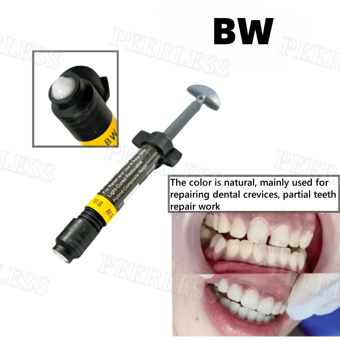 10Pcs Dental Veneer Composite Resin Whitening Veneers Bright White Aesthetic BW
