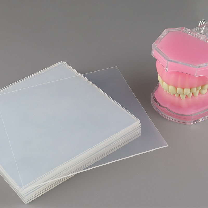 1.0/1.5/2.0mm Dental Lab Thermoforming Material Vacuum Forming Hard Soft Sheets