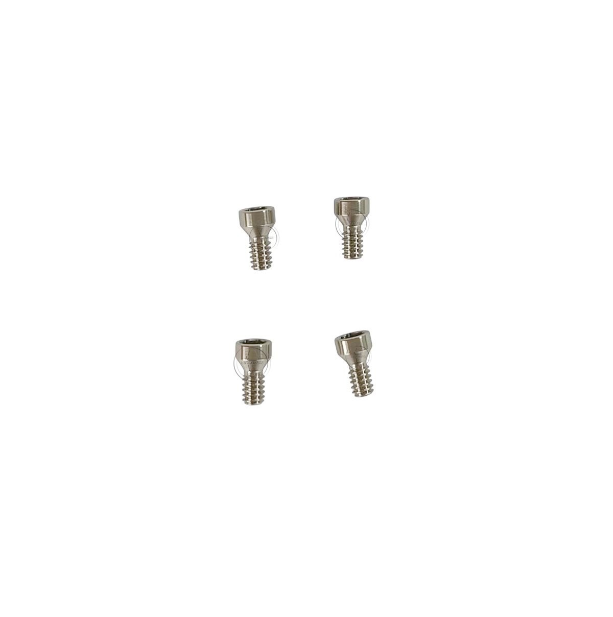 10 pcs MU titanium abutment screws compatible with Straumann platform RC NC