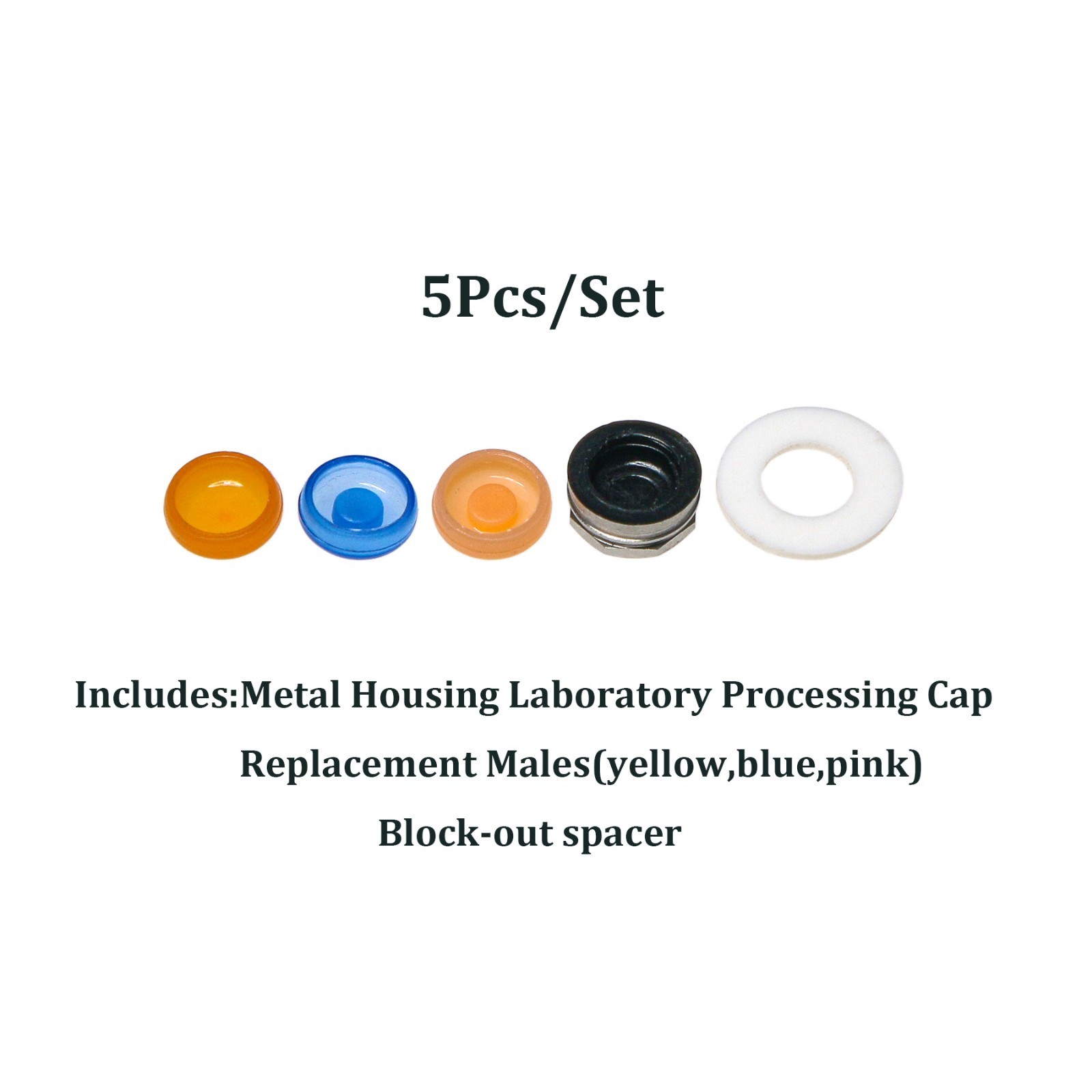 US Dental Retention Locator Male Caps Replacement Kit Universal Remove Core Tool