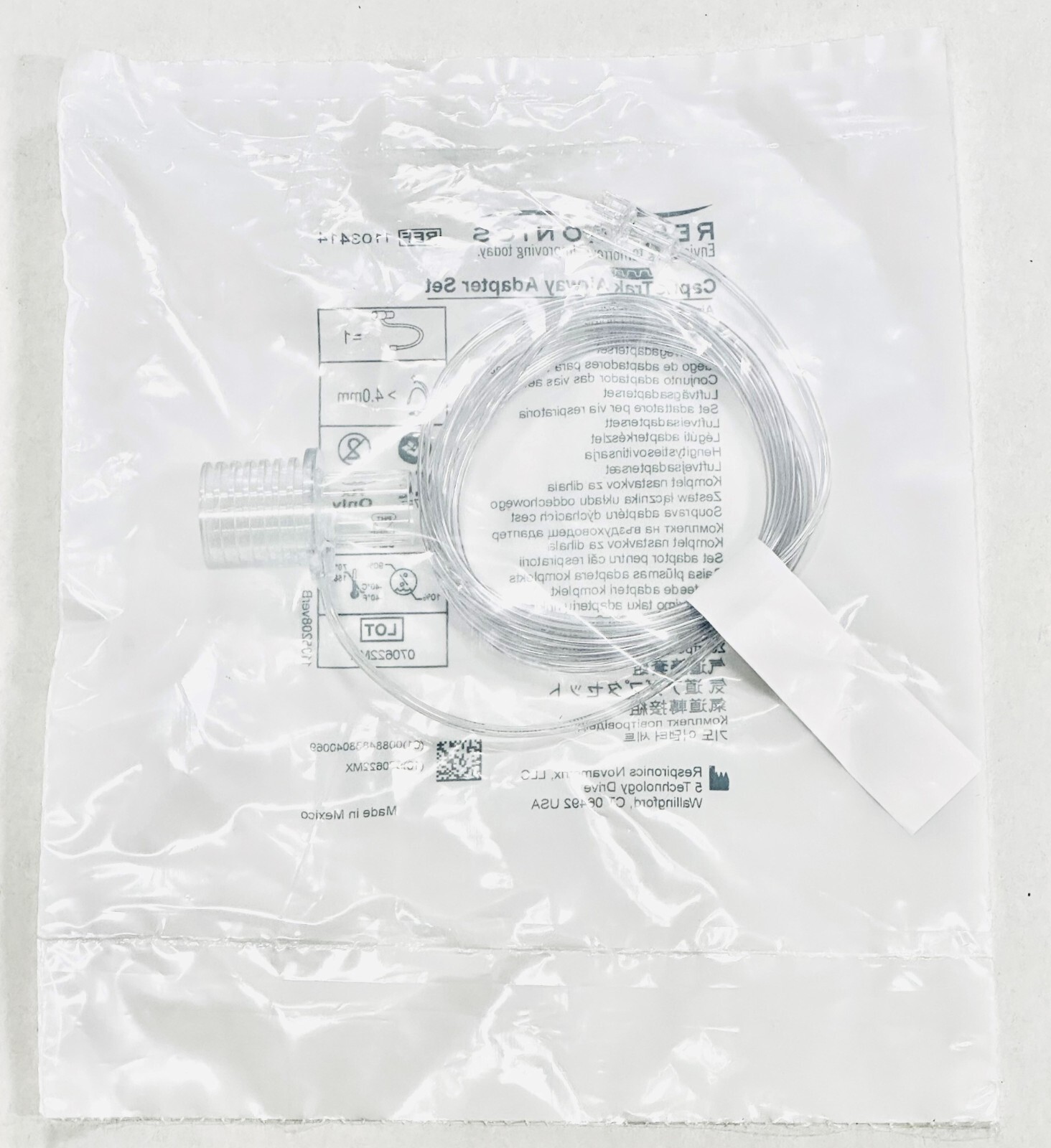 *1-Piece* Vyaire Medical Respironics CapnoTrak Airway Adapter Set 1103414
