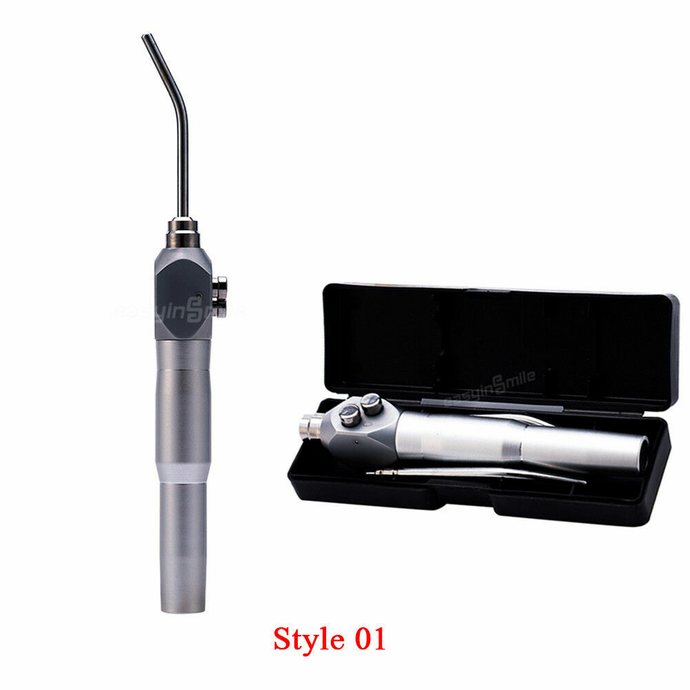 USA 1Set Dental 3-Way Syringe Air Water Syring Button Handpiece&2 Nozzles Tips