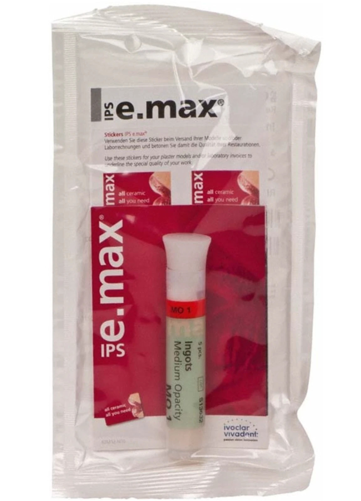 Ivoclar IPS Emax Press 5 Ingots MO 1 e-max 596757
