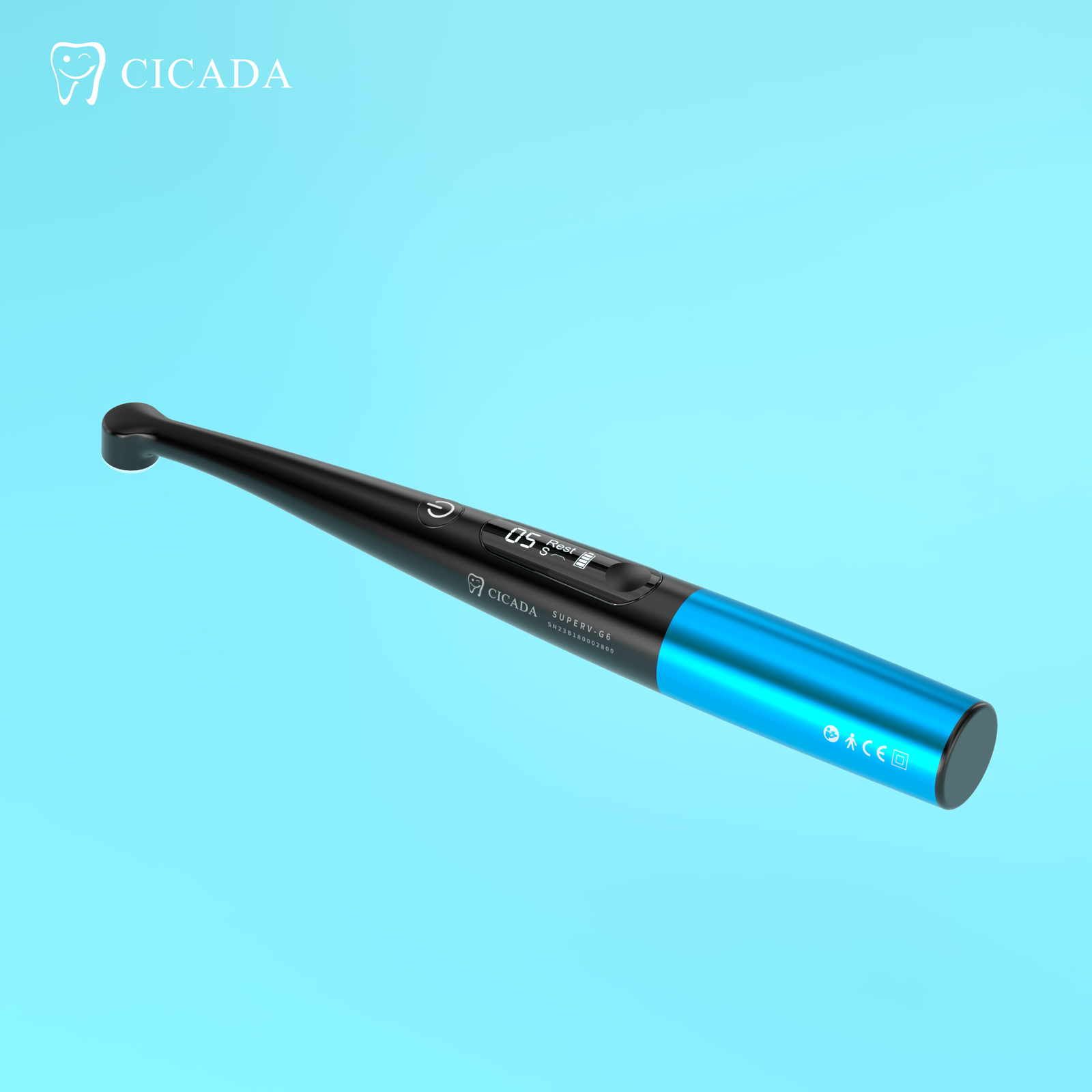 Cicada LED Curing Light -10W & 4 bulb-lithium ion battery CV-215 (G6)A