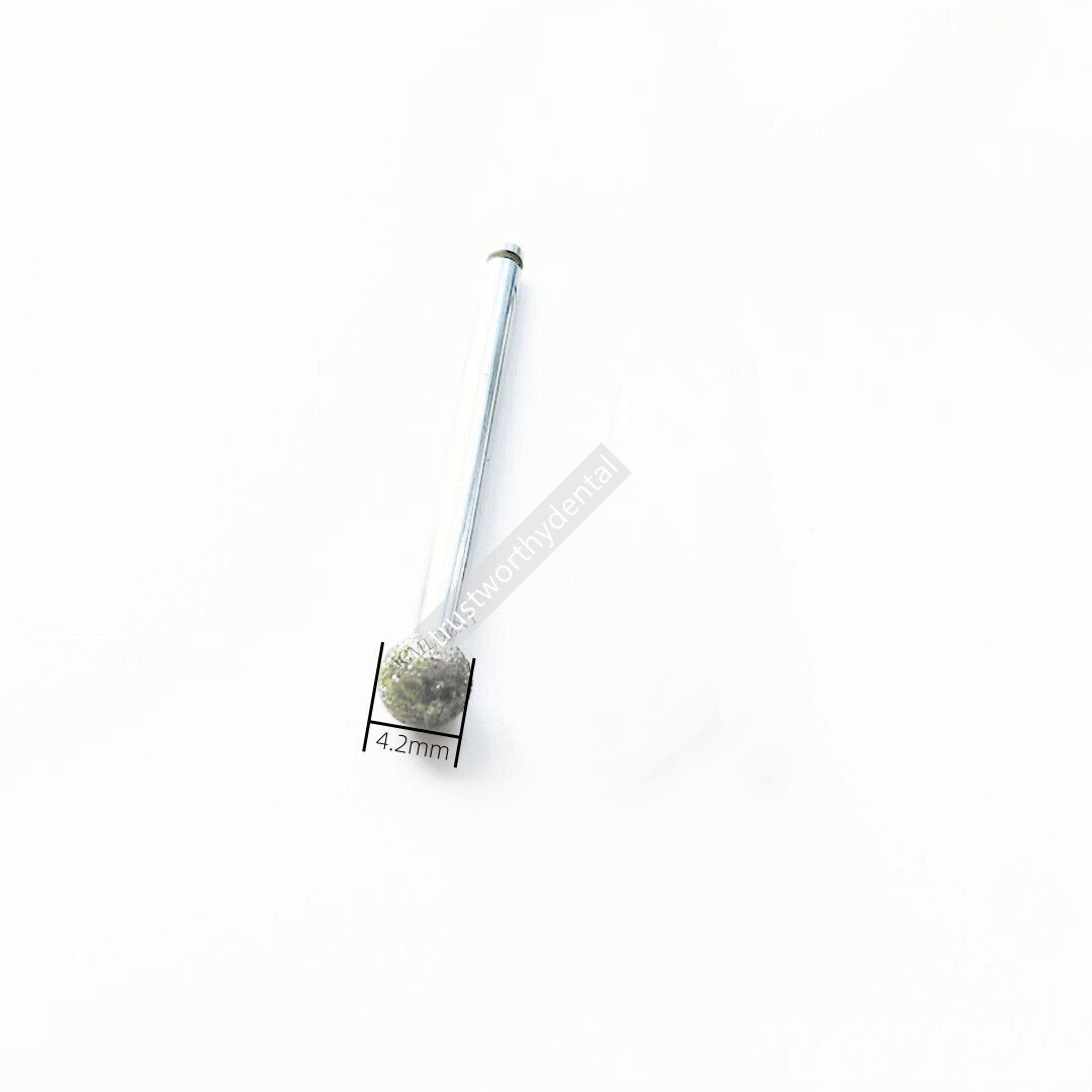 Dental Round Ball Burs Diamond Cavity Drilling Tooth Decay Cleaning Caries Grind