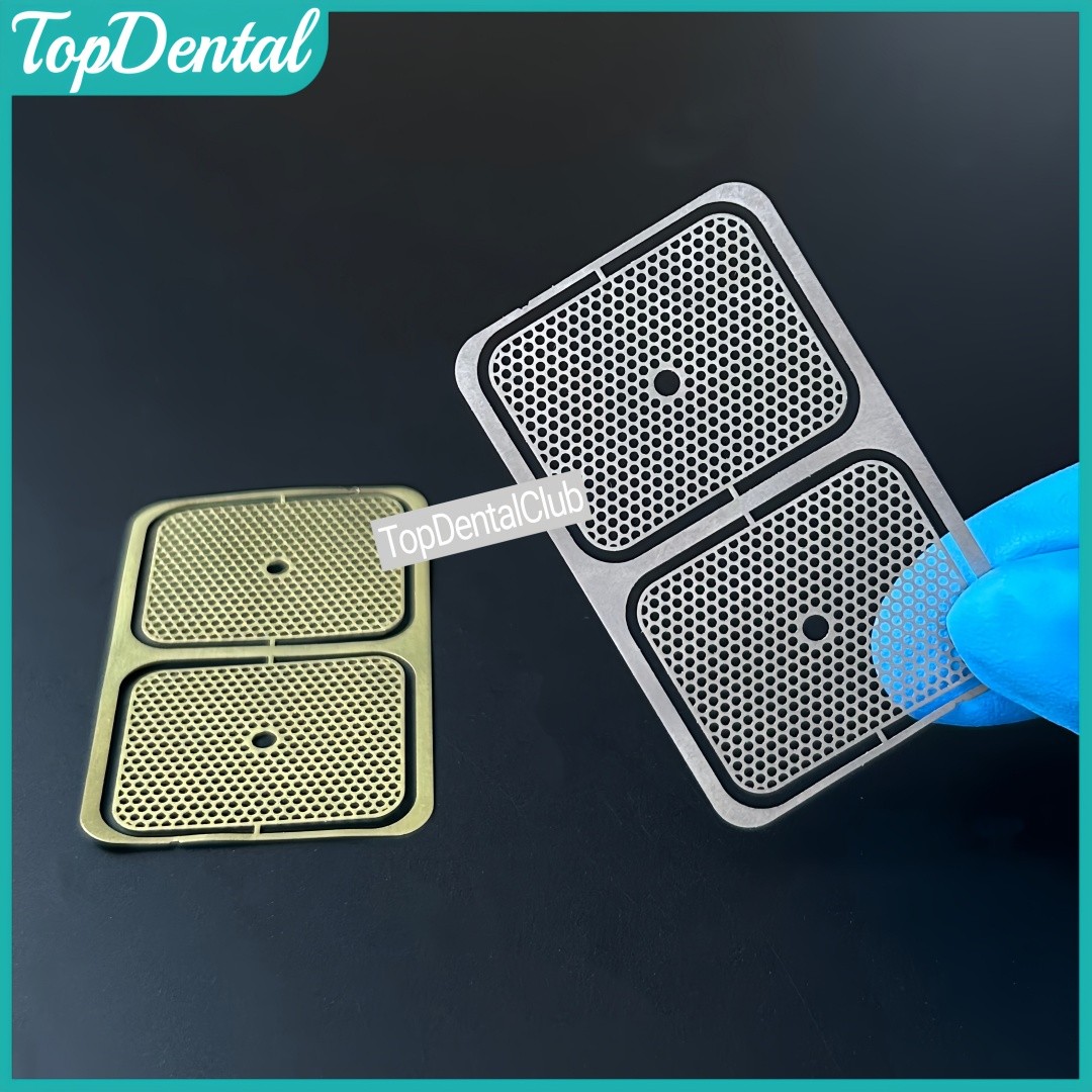 2-IN-1 Dental GBR Titanium Mesh Fixation Membrane Mesh Bone Augmentation 20*25mm