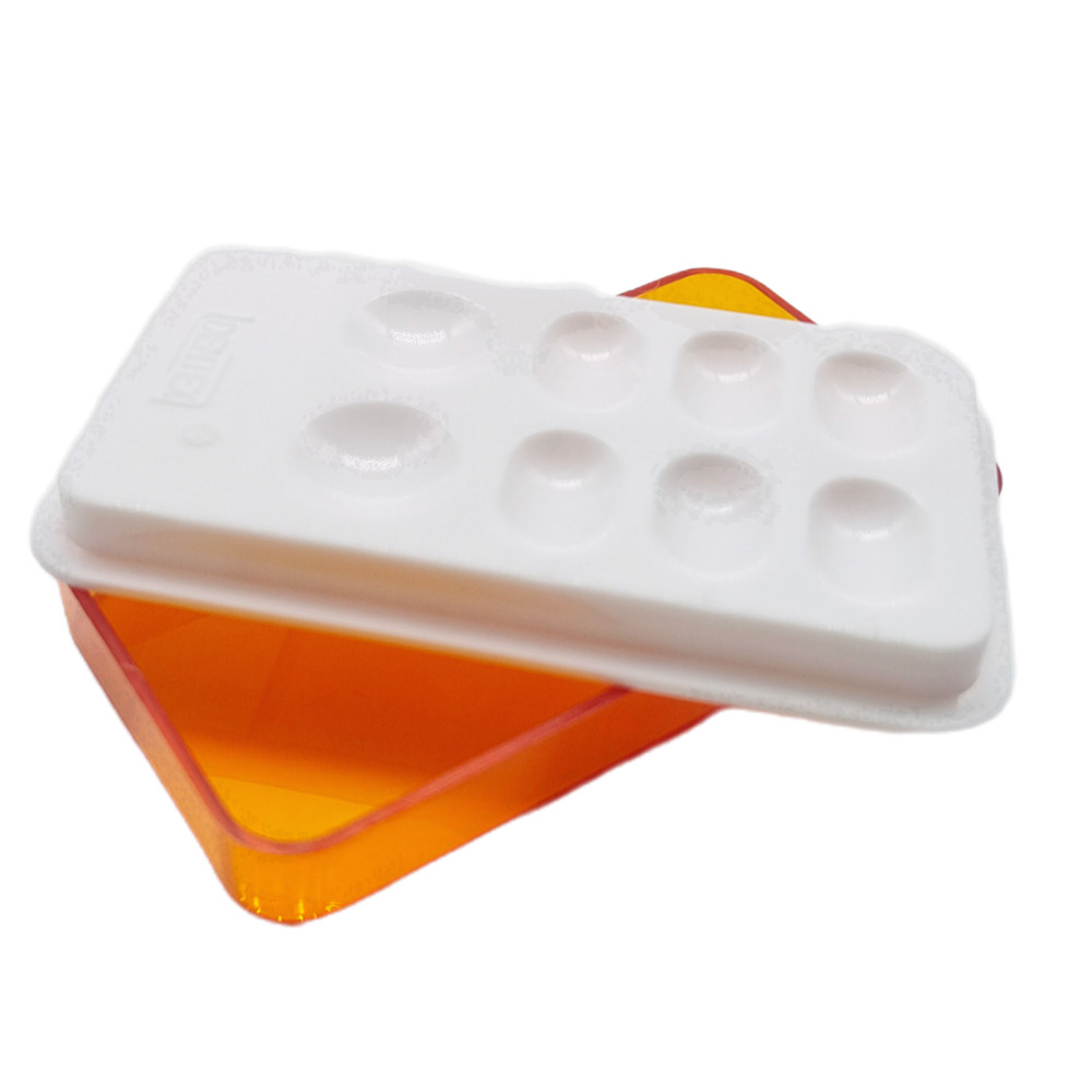5Pcs Dental Composite Resin For Mixing Type Orange Cover Anti-light Orange Box