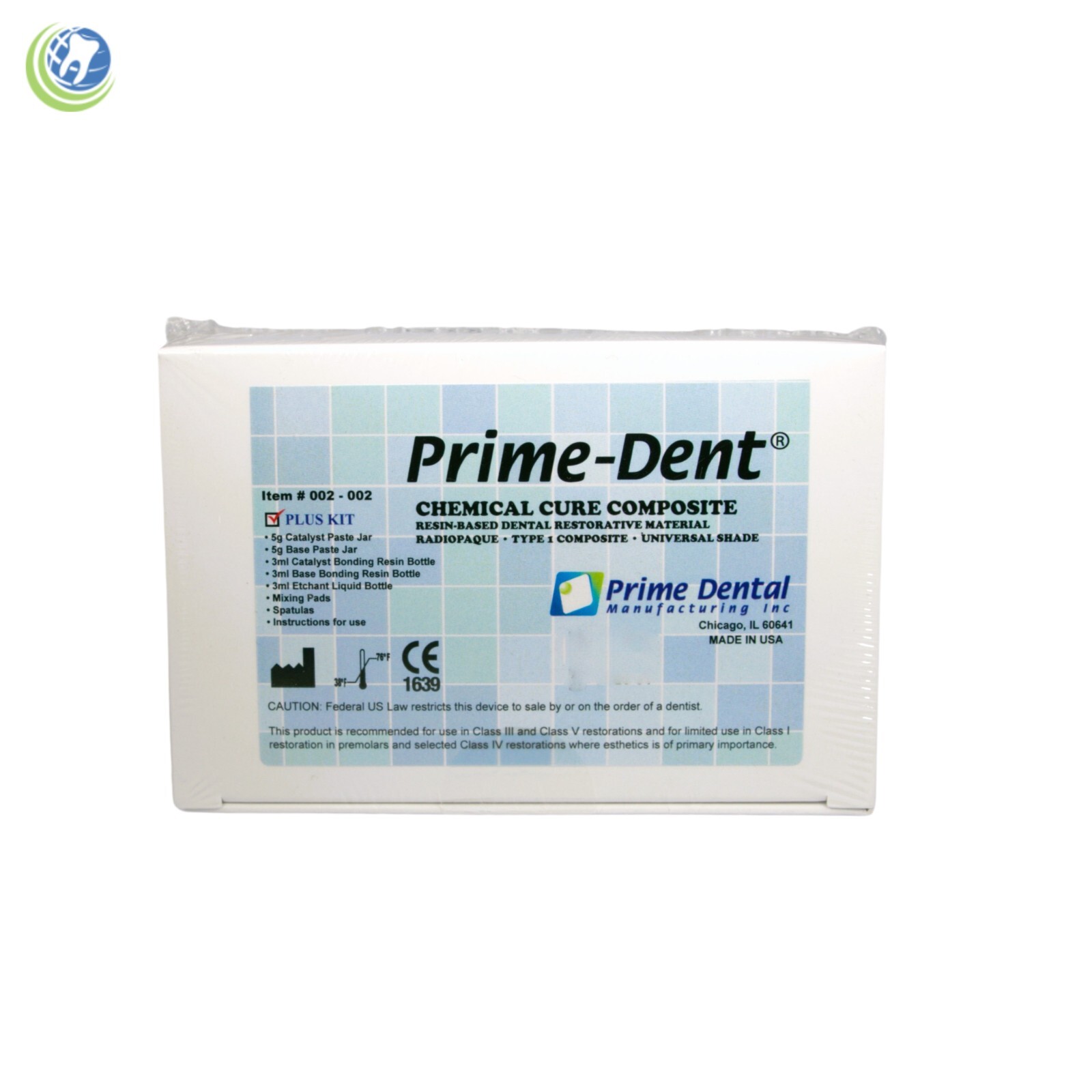 Dental Composite Self Cure Resin 5 gr x 5 gr with Bonding & Etchant Kit