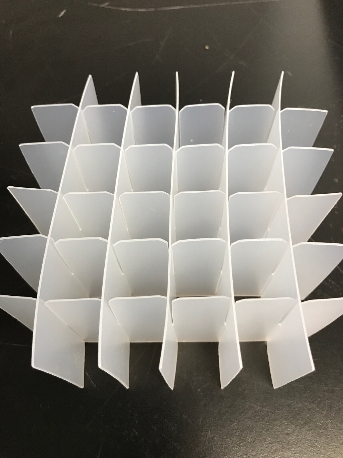 (3 Pcs) Lab Plastic 36-Grid Insert 5-1/4 x 5-1/4” for Cryogenic Tube Storage Box