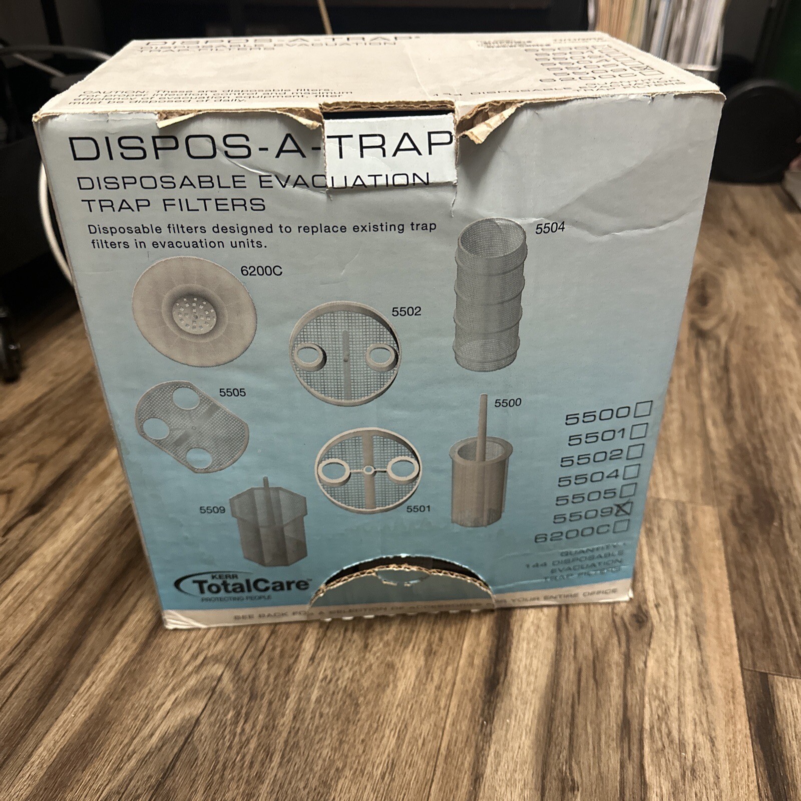 Dipose-A-Trap Disposble Evacuation Trap Filters – 5509