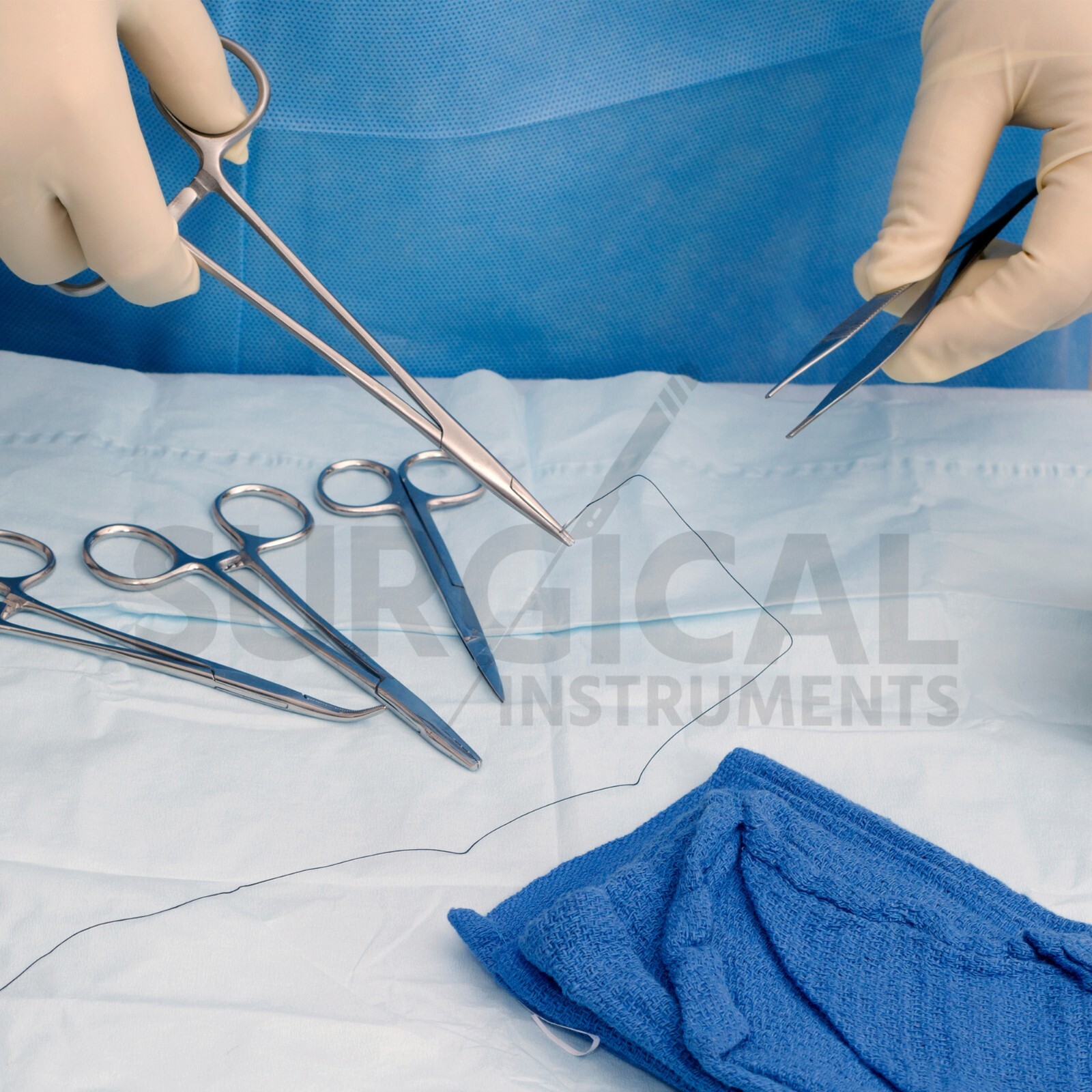 52 Pieces Practice Suture Kit Set for Medical and Veterinary Student Training